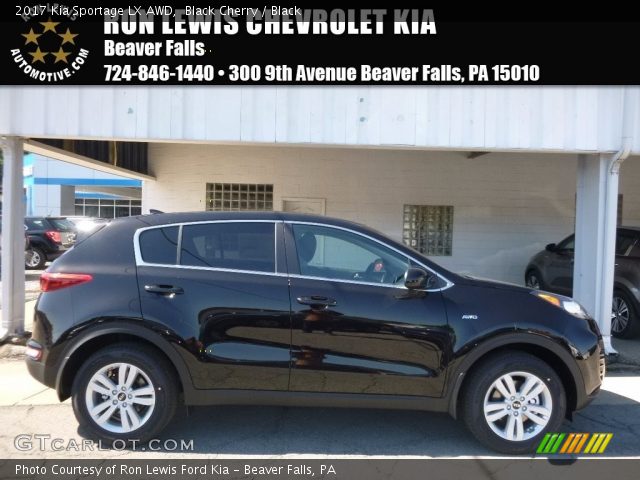 2017 Kia Sportage LX AWD in Black Cherry