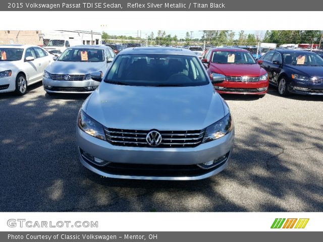 2015 Volkswagen Passat TDI SE Sedan in Reflex Silver Metallic