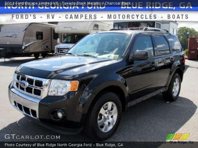 2011 Ford Escape Limited V6 in Tuxedo Black Metallic