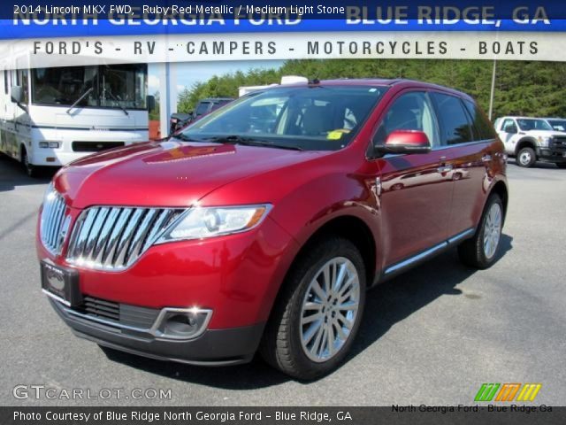 2014 Lincoln MKX FWD in Ruby Red Metallic