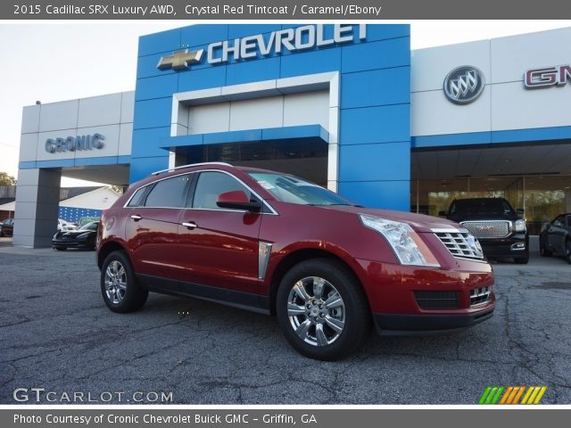 2015 Cadillac SRX Luxury AWD in Crystal Red Tintcoat
