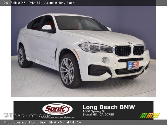 2017 BMW X6 xDrive35i in Alpine White
