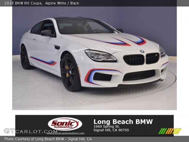 2016 BMW M6 Coupe in Alpine White