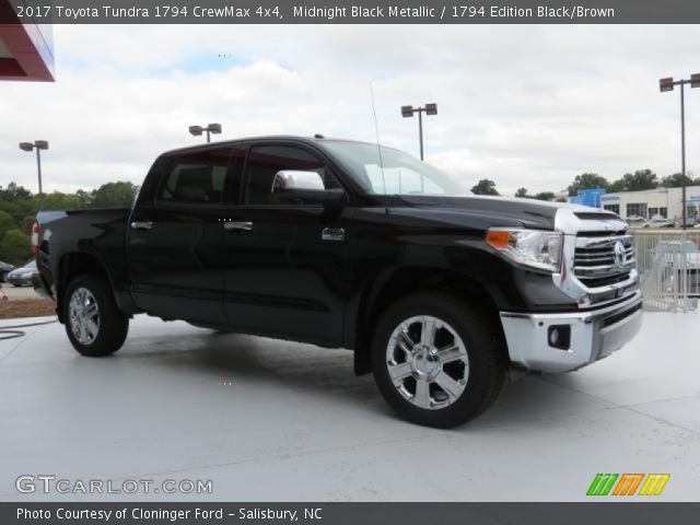 2017 Toyota Tundra 1794 CrewMax 4x4 in Midnight Black Metallic