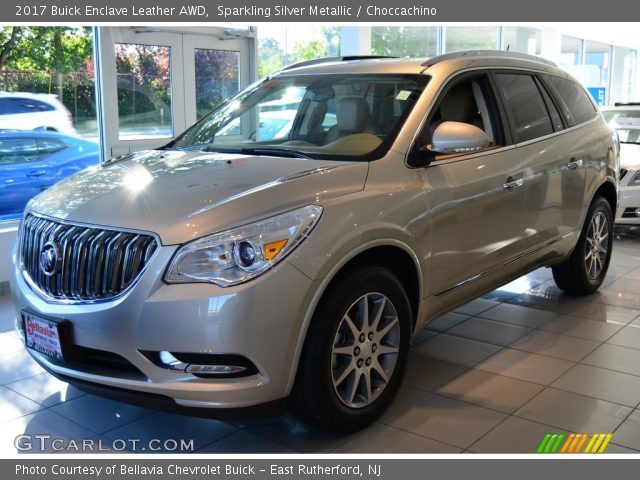 2017 Buick Enclave Leather AWD in Sparkling Silver Metallic