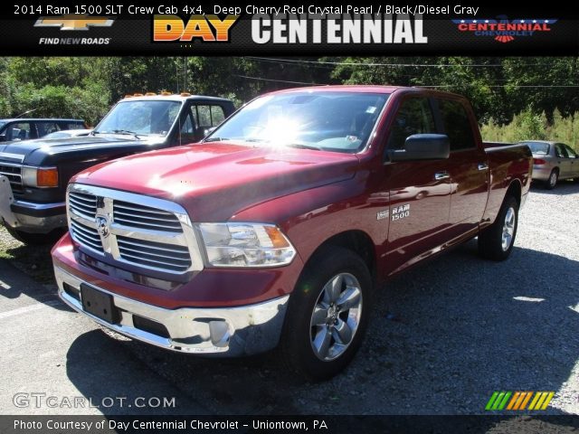 2014 Ram 1500 SLT Crew Cab 4x4 in Deep Cherry Red Crystal Pearl