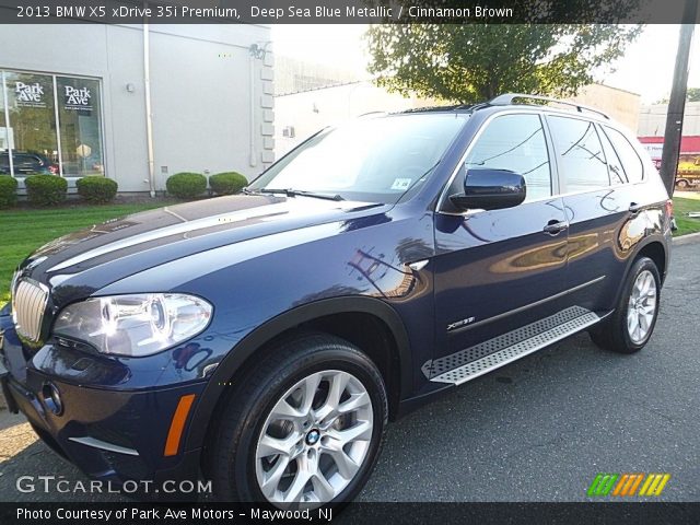 2013 BMW X5 xDrive 35i Premium in Deep Sea Blue Metallic