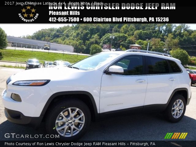 2017 Jeep Cherokee Latitude 4x4 in Bright White