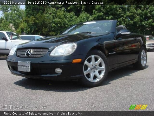 2002 Mercedes-Benz SLK 230 Kompressor Roadster in Black