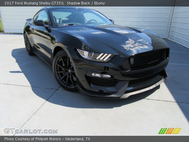 2017 Ford Mustang Shelby GT350 in Shadow Black