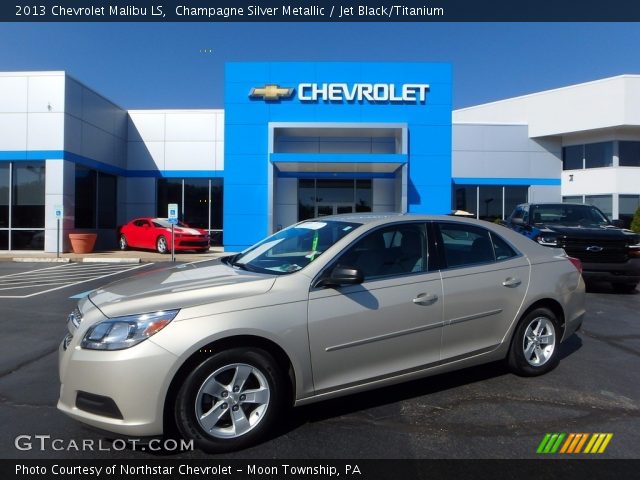 2013 Chevrolet Malibu LS in Champagne Silver Metallic