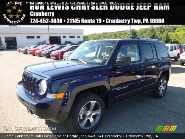 2017 Jeep Patriot Latitude 4x4 in True Blue Pearl