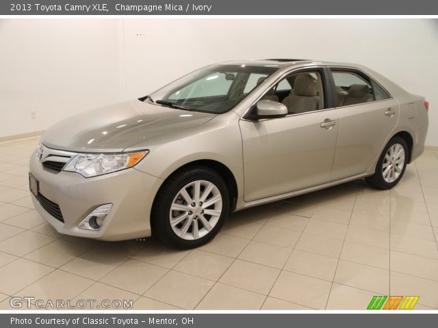 2013 Toyota Camry XLE in Champagne Mica