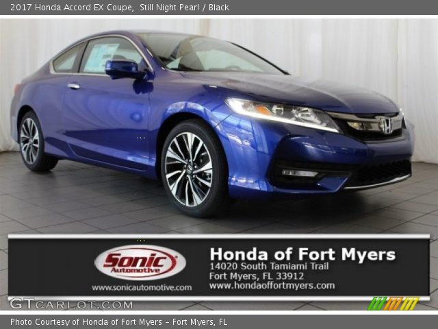 2017 Honda Accord EX Coupe in Still Night Pearl