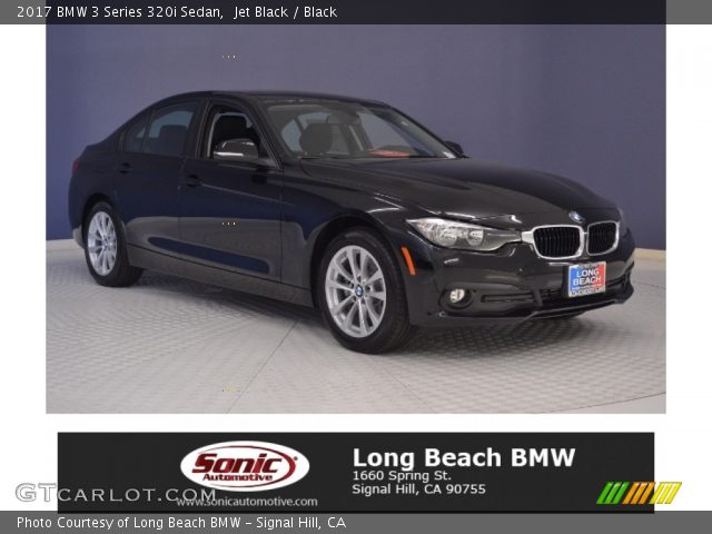 2017 BMW 3 Series 320i Sedan in Jet Black
