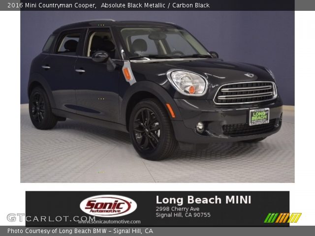 2016 Mini Countryman Cooper in Absolute Black Metallic