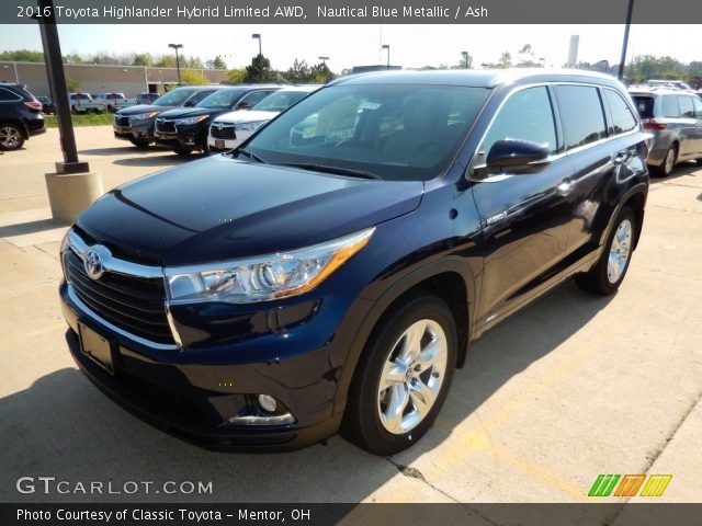 2016 Toyota Highlander Hybrid Limited AWD in Nautical Blue Metallic