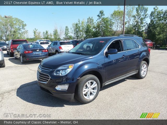 2017 Chevrolet Equinox LT AWD in Blue Velvet Metallic