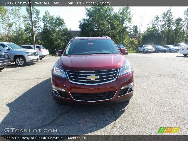 2017 Chevrolet Traverse LT AWD in Siren Red Tintcoat