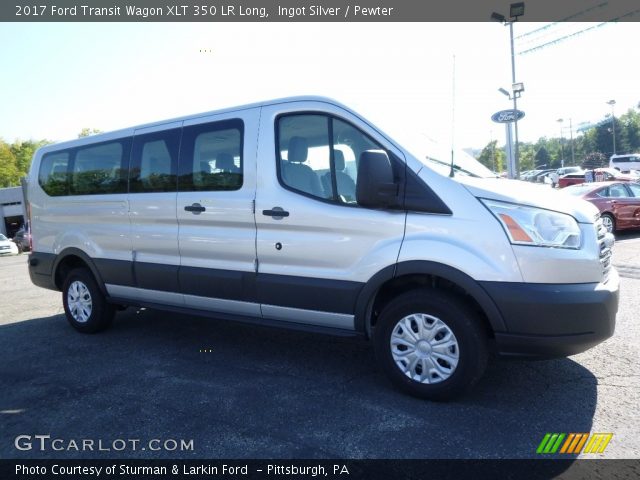 2017 Ford Transit Wagon XLT 350 LR Long in Ingot Silver