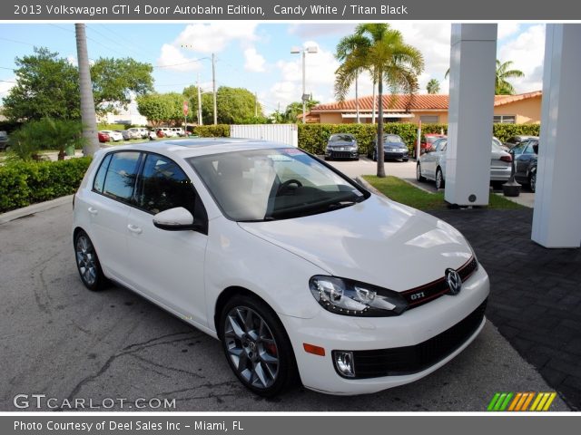 2013 Volkswagen GTI 4 Door Autobahn Edition in Candy White