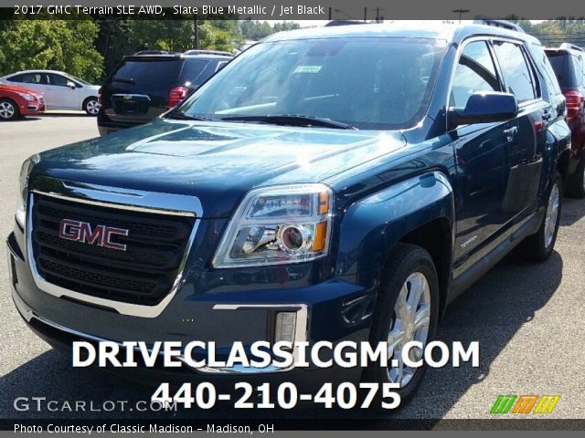 2017 GMC Terrain SLE AWD in Slate Blue Metallic