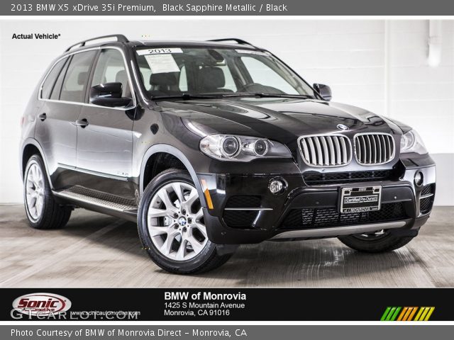 2013 BMW X5 xDrive 35i Premium in Black Sapphire Metallic