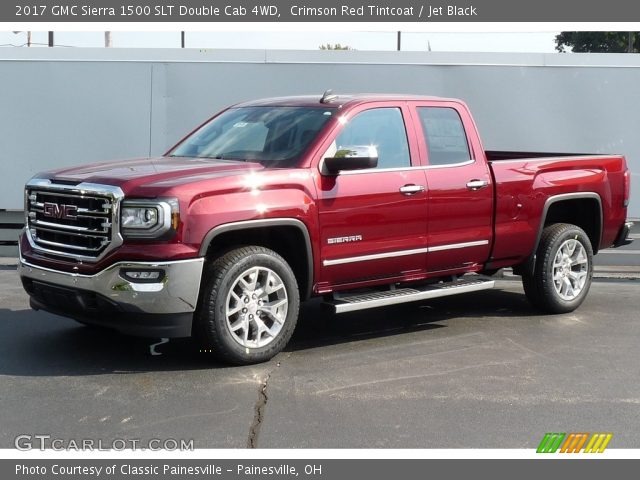 2017 GMC Sierra 1500 SLT Double Cab 4WD in Crimson Red Tintcoat