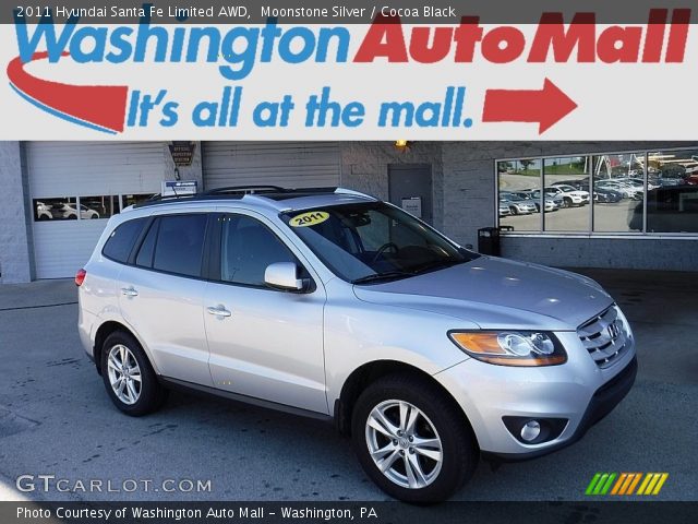 2011 Hyundai Santa Fe Limited AWD in Moonstone Silver