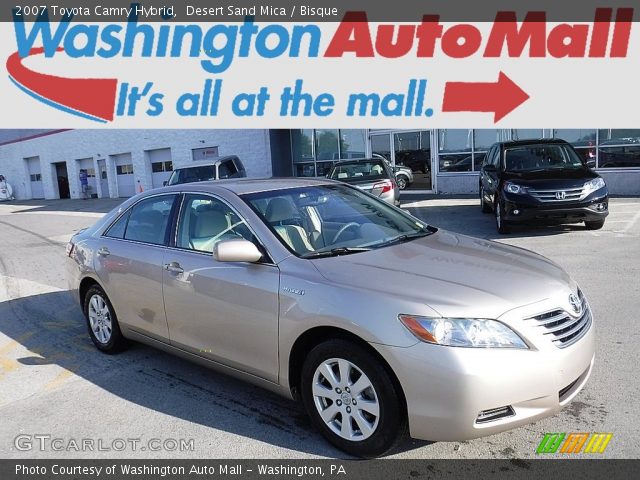 2007 Toyota Camry Hybrid in Desert Sand Mica