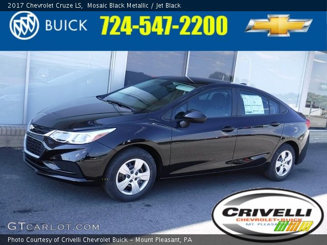 2017 Chevrolet Cruze LS in Mosaic Black Metallic