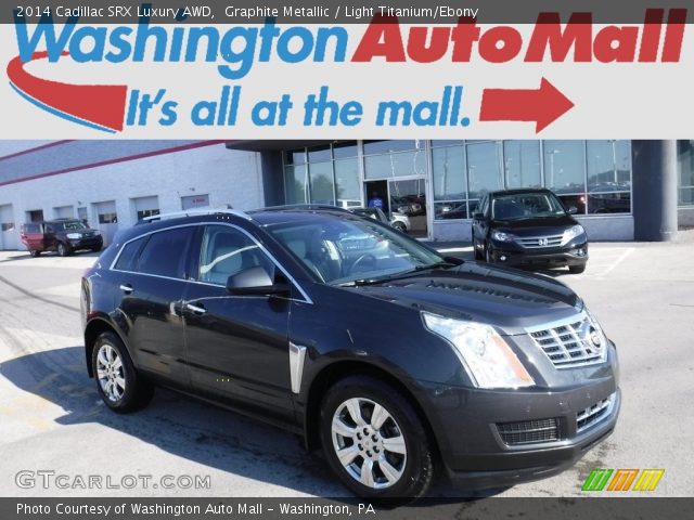 2014 Cadillac SRX Luxury AWD in Graphite Metallic