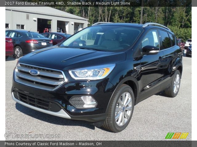2017 Ford Escape Titanium 4WD in Shadow Black