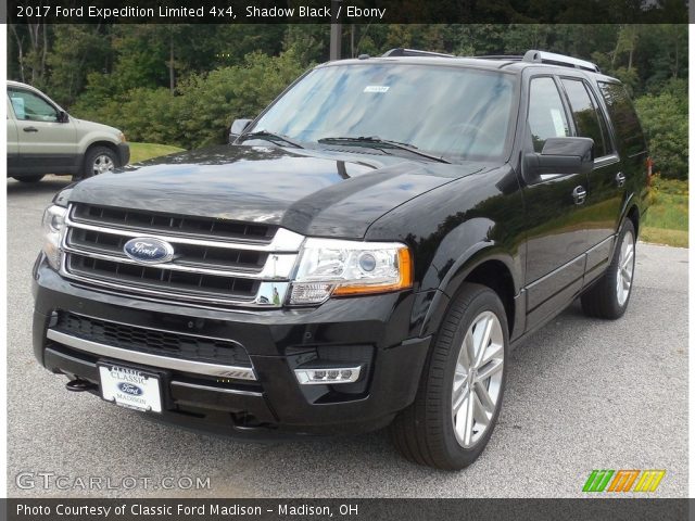 2017 Ford Expedition Limited 4x4 in Shadow Black