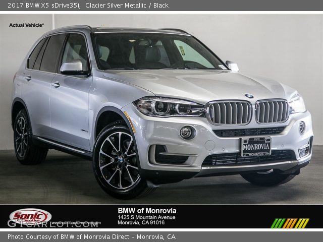 2017 BMW X5 sDrive35i in Glacier Silver Metallic