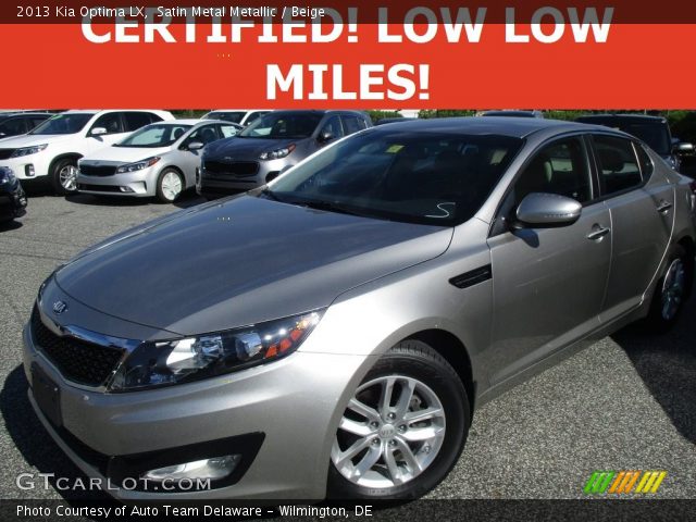 2013 Kia Optima LX in Satin Metal Metallic