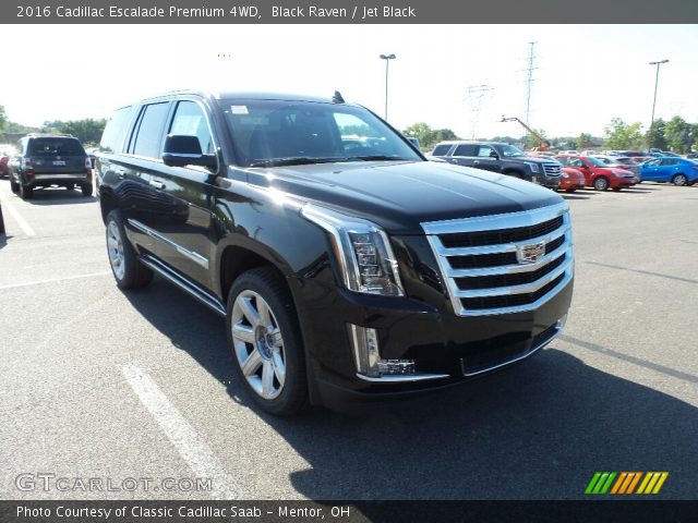 2016 Cadillac Escalade Premium 4WD in Black Raven