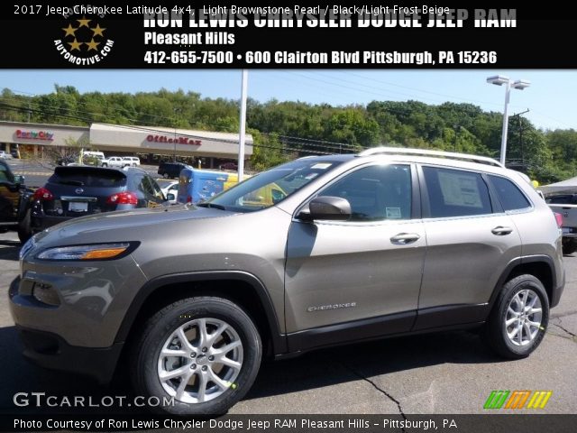 2017 Jeep Cherokee Latitude 4x4 in Light Brownstone Pearl