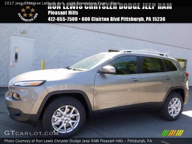 2017 Jeep Cherokee Latitude 4x4 in Light Brownstone Pearl