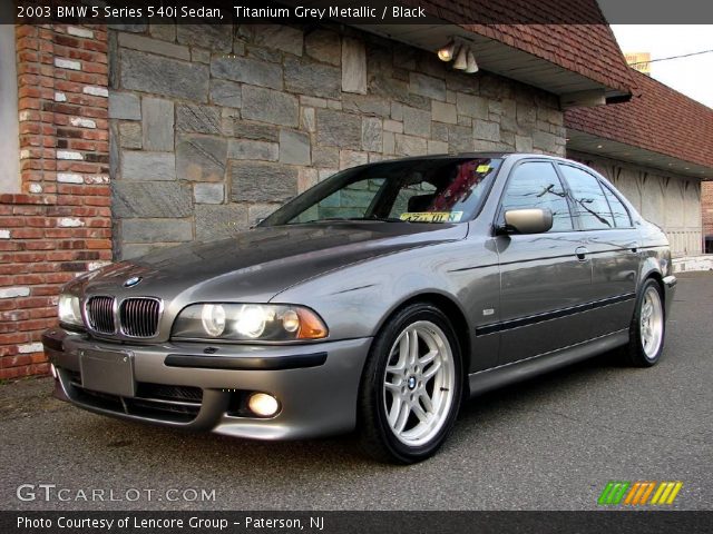 2003 Bmw 540i black #3