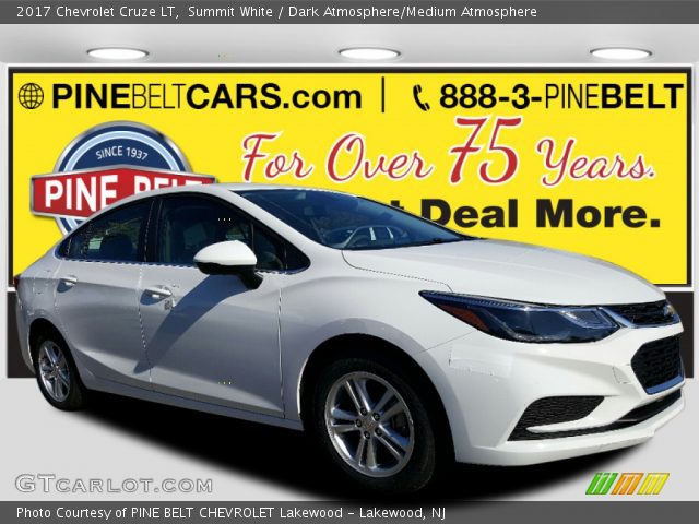 2017 Chevrolet Cruze LT in Summit White