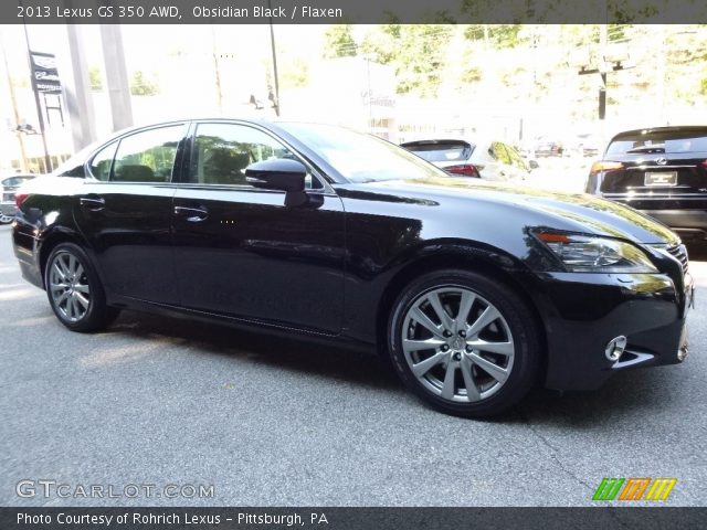 2013 Lexus GS 350 AWD in Obsidian Black