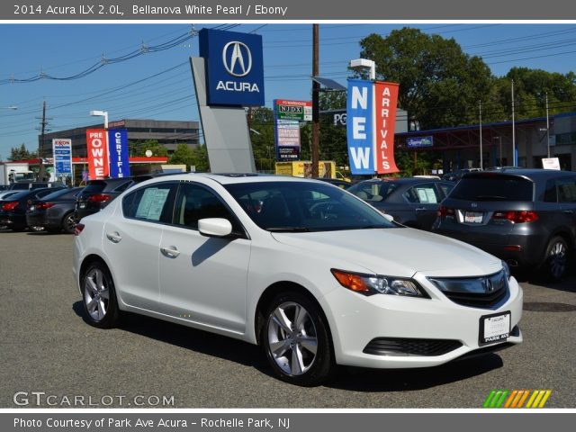 2014 Acura ILX 2.0L in Bellanova White Pearl