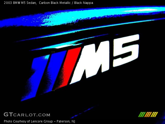 2003 BMW M5 Sedan in Carbon Black Metallic