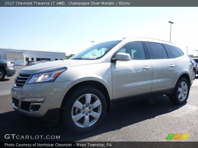 2017 Chevrolet Traverse LT AWD in Champagne Silver Metallic