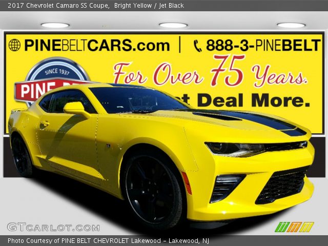 2017 Chevrolet Camaro SS Coupe in Bright Yellow