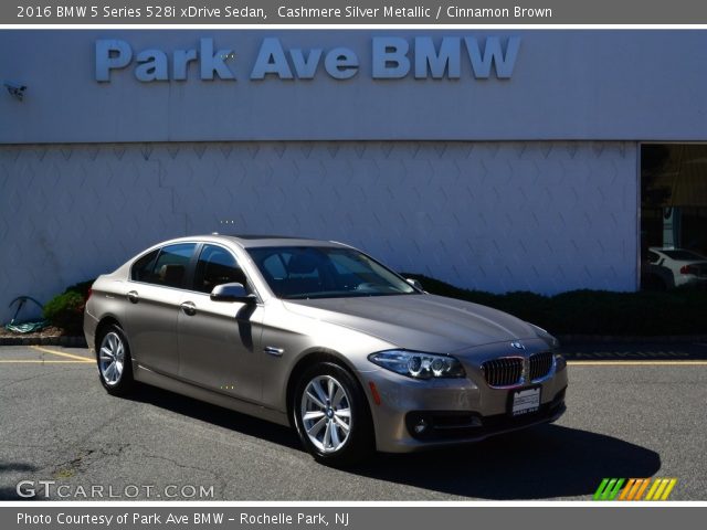 2016 BMW 5 Series 528i xDrive Sedan in Cashmere Silver Metallic