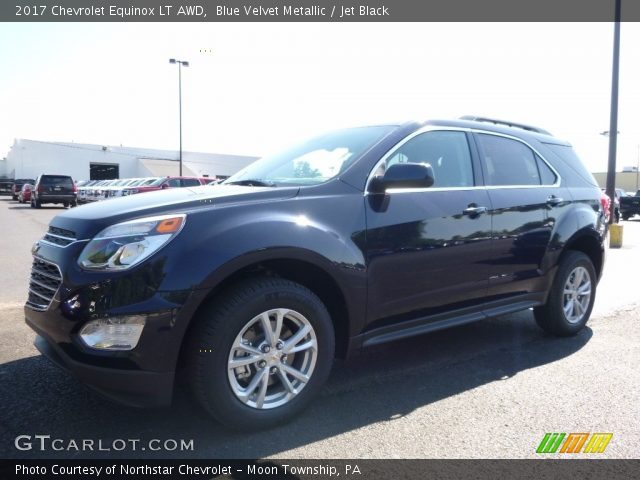 2017 Chevrolet Equinox LT AWD in Blue Velvet Metallic
