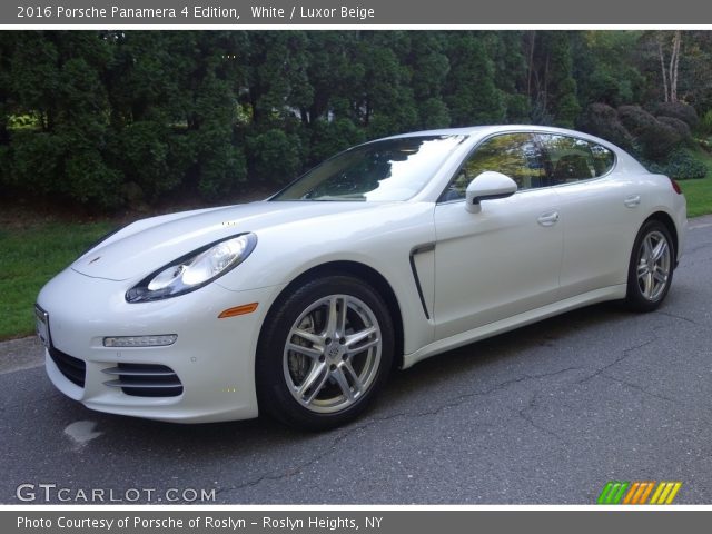 2016 Porsche Panamera 4 Edition in White