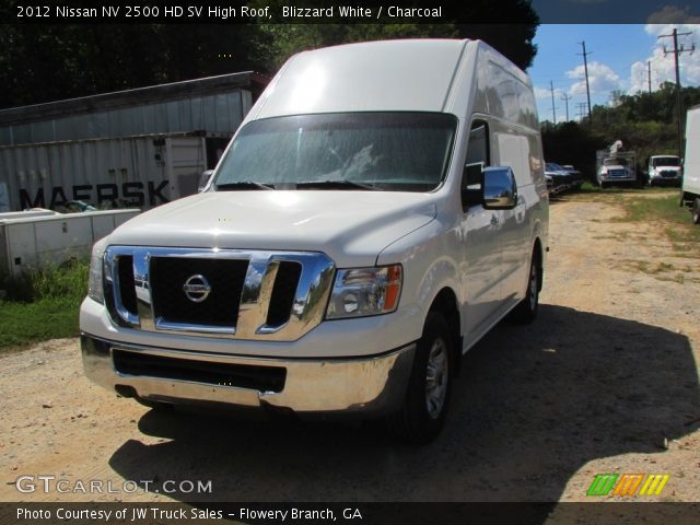 2012 Nissan NV 2500 HD SV High Roof in Blizzard White